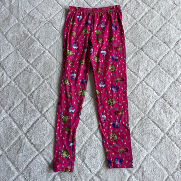 Shopkins | Girls Two Piece "Happy Holidays" Christmas Pajama Set | Size 8 - Picture 7 of 9